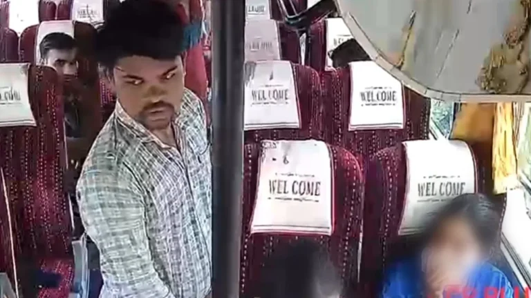 बस में युवतियों से छेड़छाड़ करने वाला मनचला गिरफ्तार, CCTV वीडियो वायरल होने के बाद पुलिस ने की कार्रवाई
