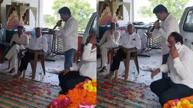 भाजपा नेता की बर्थडे पार्टी में SI ने गाया ‘तेरे जैसा यार’, वीडियो वायरल; शो-कॉज नोटिस से मचा हड़कंप