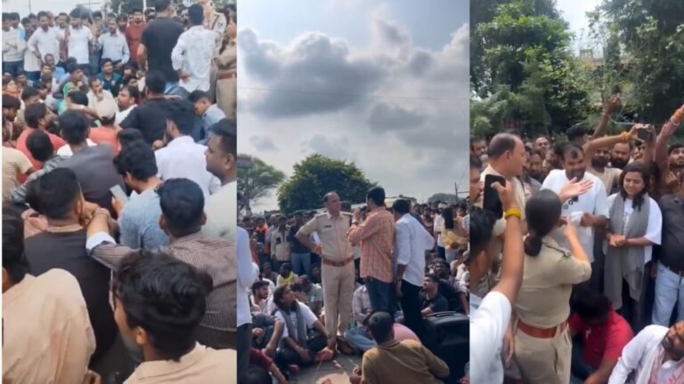 निशा की मौत पर बड़नगर में जनआक्रोश, 6 घंटे से चक्काजाम; भीड़ की हुंकार- गिरफ्तारी नहीं, चाहिए कड़ा एक्शन