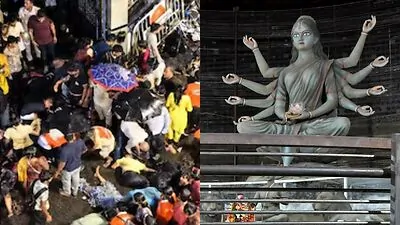 कोलकाता दुर्गा पूजा पंडाल में भगदड़, 19 की मौत; 7 गिरफ्तार